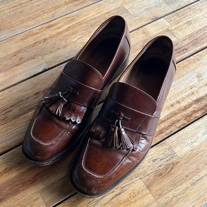 Johnston & Murphy brown mens size 12